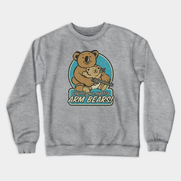 Defend Your Right to Arm Bears 1998 Crewneck Sweatshirt by JCD666